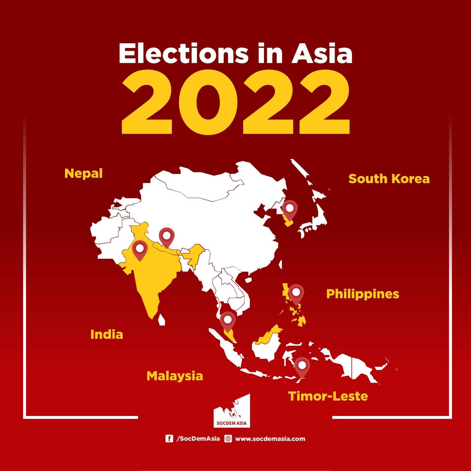 2022 Elections in Asia