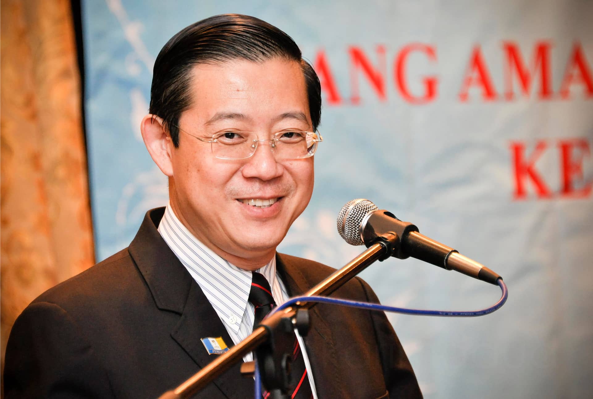 Photo of Chief Minister Lim Guan Eng